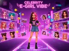 Mäng Celebrity E-Girl Vibe Internetis