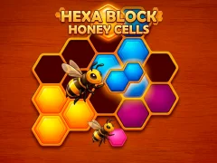 Mäng Hexa Block: Honey Cells Internetis
