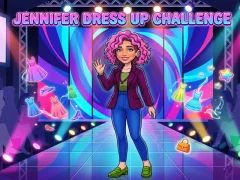 Mäng Jennifer Dress Up Challenge Internetis
