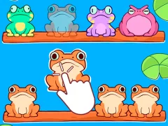 Mäng Sorting frogs Internetis