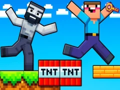 Mäng Noob: Parkour Tricks Internetis