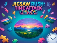 Mäng Jigsaw Rush Time Attack Chaos Internetis