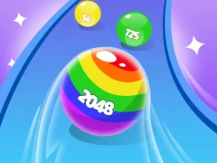 Mäng 2048 Run Gorgeous Balls Internetis