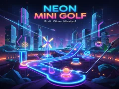 Mäng Neon Mini Golf Internetis