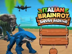 Mäng Italian Brainrot Survive Parkour Internetis
