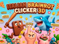 Mäng Italian Brainrot Clicker 3D Internetis