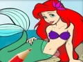 Mäng Princess Mermaid Coloring Game Internetis