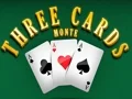 Mäng Three cards monte Internetis