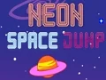 Mäng Neon Space Jump Internetis
