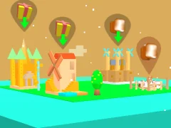 Mäng Polygon Village Internetis