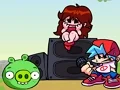 Mäng Friday Night Funkin' vs PIG from Angry Birds Internetis