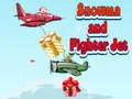 Mäng Snowman and Fighter Jet Internetis