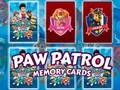Mäng Paw Patrol Memory Cards Internetis