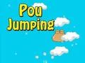 Mäng Pou Jumping Internetis