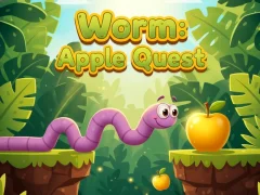 Mäng Worm:  Apple Quest Internetis