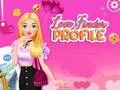 Mäng Love Finder Profile Internetis