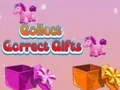 Mäng Collect Correct Gifts Internetis