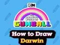 Mäng The Amazing World of Gumball How to Draw Darwin Internetis