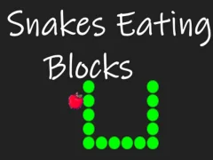 Mäng Snakes Eating Blocks Internetis