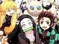 Mäng Nezuko Tanjiro Jigsaw Internetis