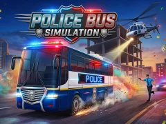Mäng Police Bus Simulation Internetis