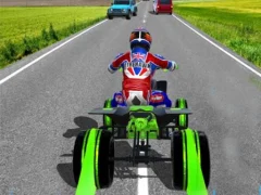 Mäng ATV Quad Bike Traffic Racer Internetis
