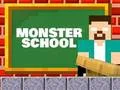 Mäng Monster School: Roller Coaster & Parkour Internetis