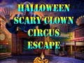 Mäng Halloween Scary Clown Circus Escape Internetis