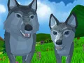 Mäng Wolf simulator wild animals Internetis