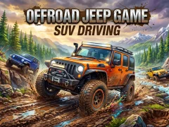 Mäng Offroad Jeep Game SUV Driving Internetis