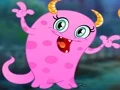 Mäng Cute Pink Monster Escape Internetis