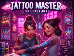 Mäng Tattoo Master 3D: Crazy Art Internetis