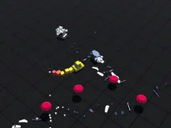 Mäng Pixel Car vs Cops 2020 Internetis