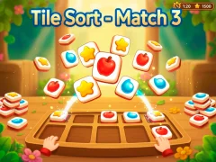 Mäng Tile Sort - Match 3 Internetis
