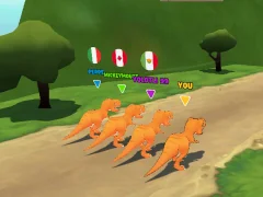 Mäng Dinosaur Shifting Run Internetis