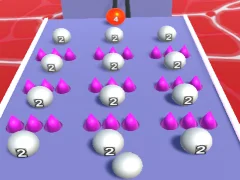 Mäng Ball Run 2048 Internetis