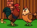 Mäng Rescue The rooster Family Internetis