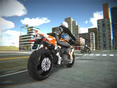 Mäng City Police Bike Simulator Internetis
