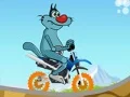 Mäng Oggy And The Cockroaches Bike Internetis