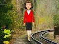 Mäng Girl Escape From Railway Track Internetis