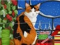Mäng Jigsaw Puzzle: Christmas Cat Internetis