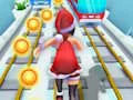 Mäng Subway Santa Princess Runner Internetis
