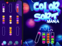 Mäng Color Sort Mania Internetis