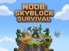 Mäng Noob: Skyblock Survival Internetis