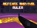 Mäng Defence Survival Ruler Internetis
