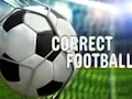 Mäng Correct football Internetis