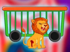 Mäng Help to Injured Circus Lion Internetis