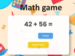 Mäng Math game Internetis