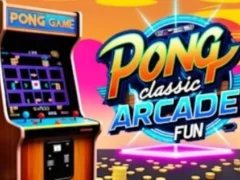 Mäng Pong Game Classic Arcade Fun! Internetis