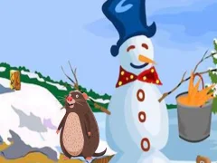 Mäng Couple Escape from Snowy Land Internetis